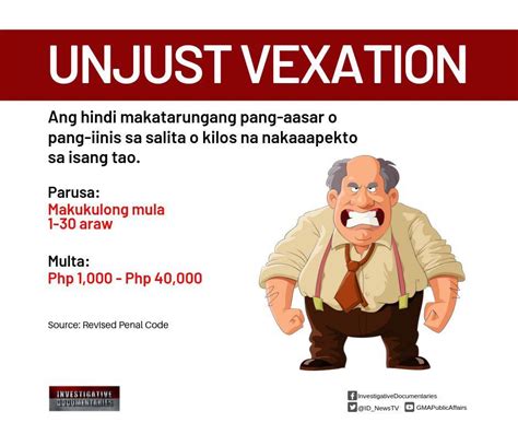 unjust vexation philippines|G.R. No. 179243 .
